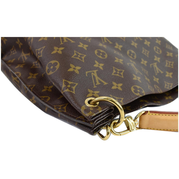 Louis Vuitton Metis Hobo Monogram Canvas Shoulder Bag - brown texture
