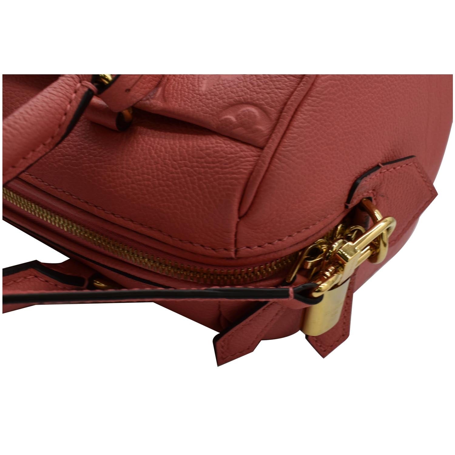 Louis Vuitton Monogram Empreinte Speedy Bandouliere 25 M40758 Red Leather  Pony-style calfskin ref.1006763 - Joli Closet