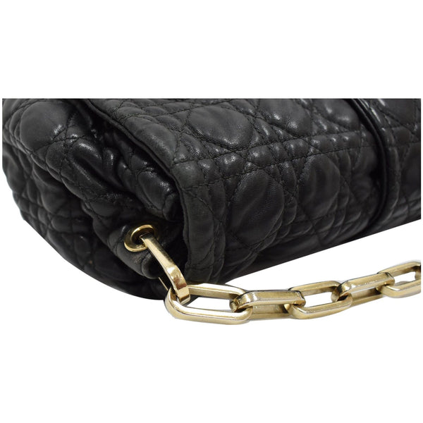 Louis Vuitton Cannage New Lock Flap Leather Shoulder Chain Bag