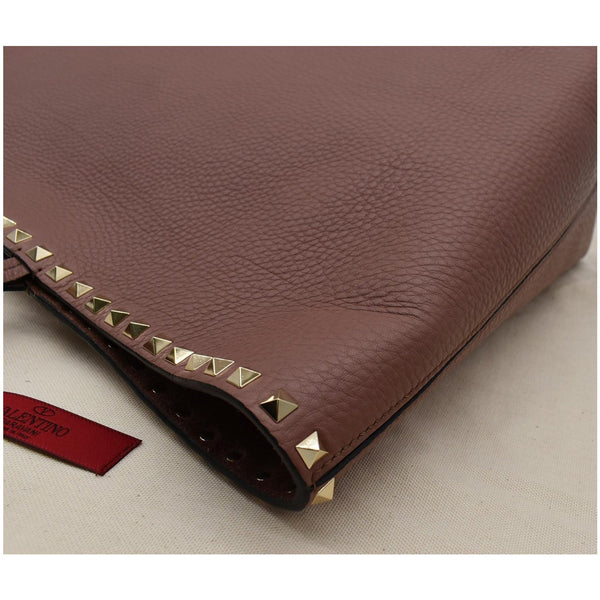 Valentino Garavani Rockstud Textured Leather bag - used handbag