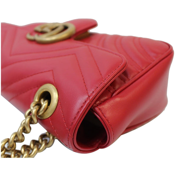 Gucci GG Marmont Mini Leather Crossbody Bag - 15% OFF
