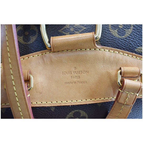 Lv Montsouris NM Monogram Canvas Bag made in France