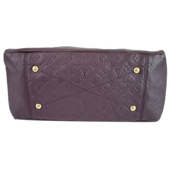 LOUIS VUITTON Artsy MM Empreinte Leather Shoulder Bag Aube