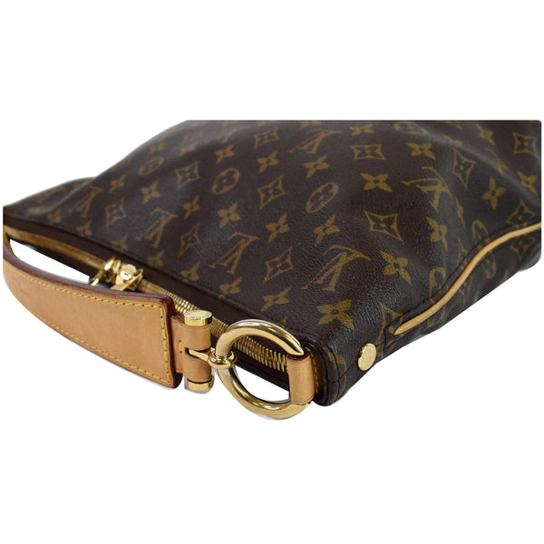 Louis Vuitton Sully PM Monogram Canvas Shoulder Bag - gold tone hook