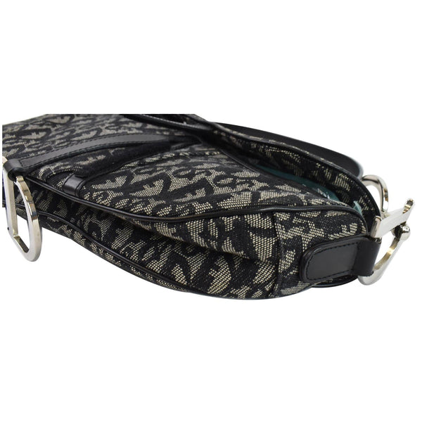 Used Christian Dior Saddle Oblique Jacquard Bag