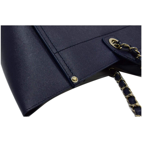 Chanel Deauville Studded Caviar Tote Bag for women