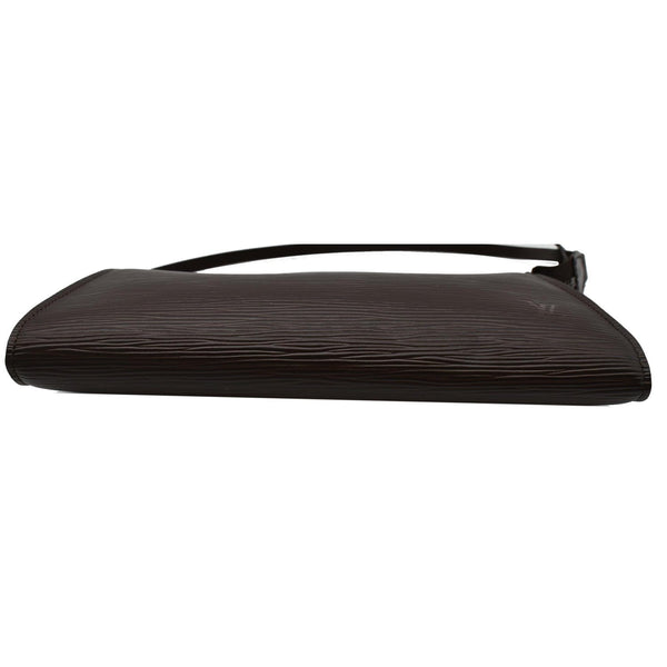 LOUIS VUITTON Moka Pochette Epi Leather Accessoires Pouch Brown
