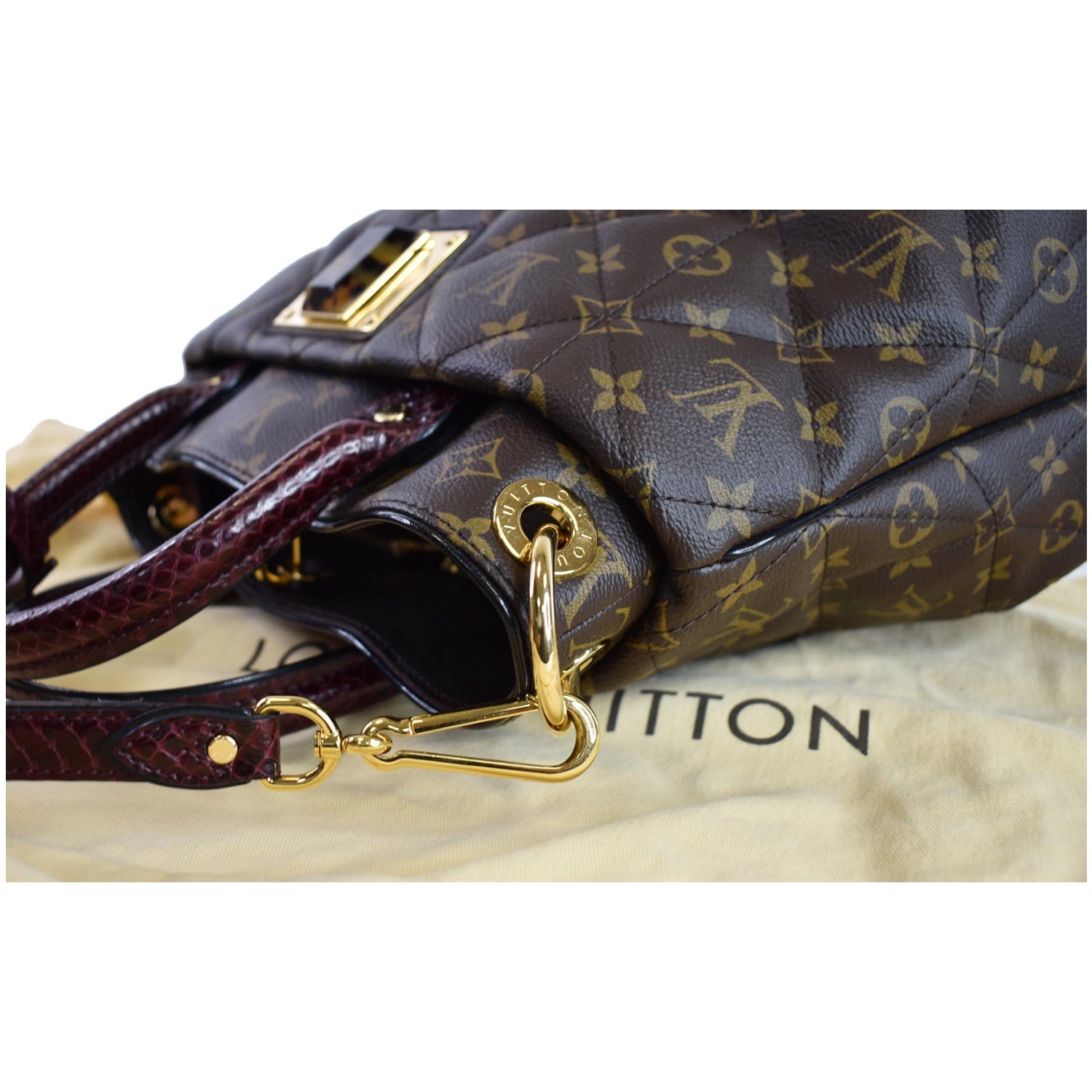 LOUIS VUITTON Limited Edition Monogram Etoile Exotique Tote MM Bag N90312