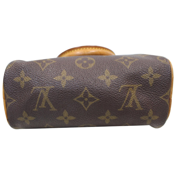 Louis Vuitton Mini Speedy Monogram Canvas Bottom Bag