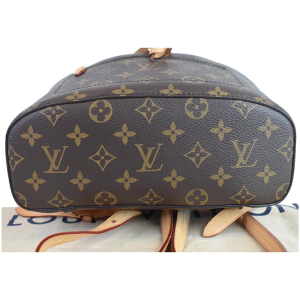 Louis Vuitton Montsouris NM Monogram Canvas Backpack - bottom lv logo