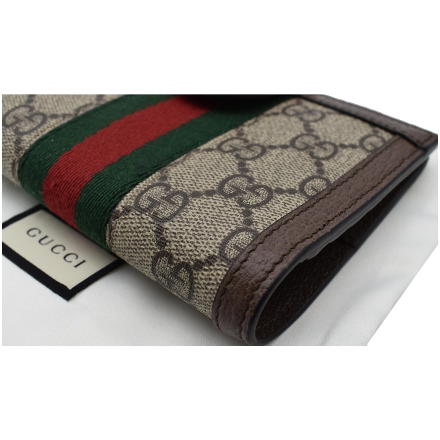 Gucci GG Supreme Logo Passport Case 480398 K9GQT 8899