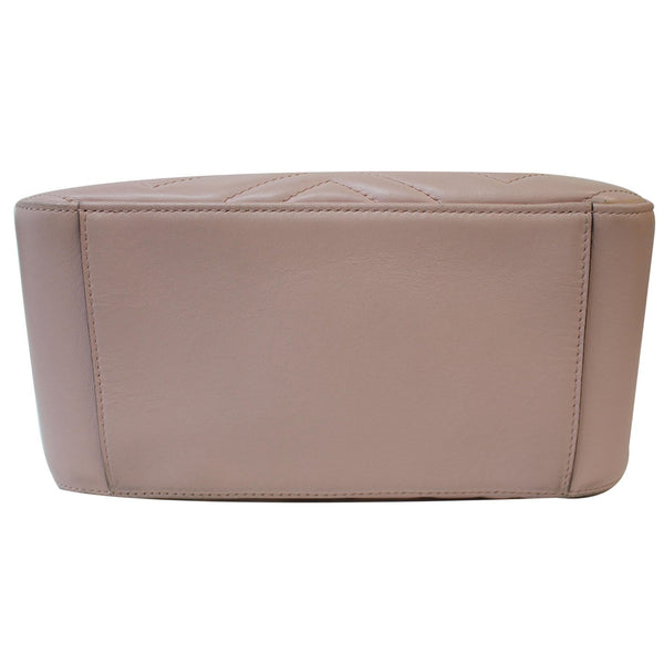 GUCCI GG Marmont Rucksack Chevron Leather Backpack Bag Pink 476671 - Final Sale