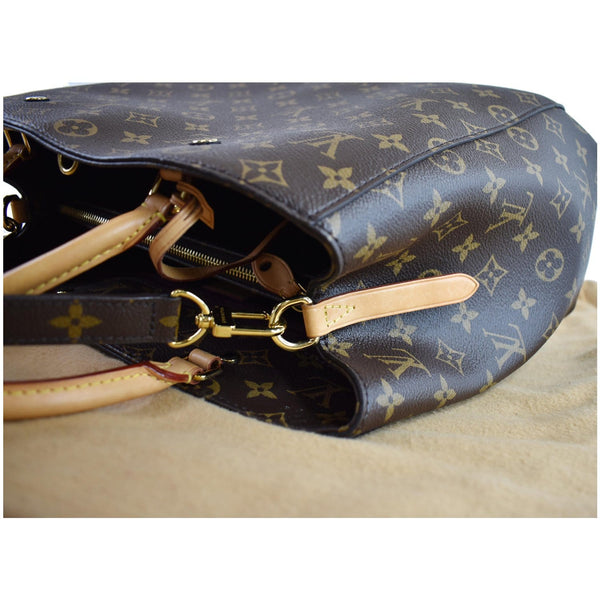 Louis Vuitton Montaigne GM Shoulder Bag side preview