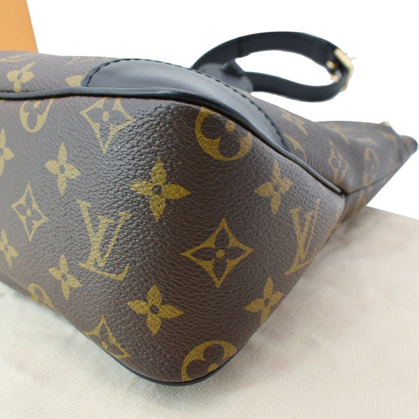 LOUIS VUITTON Odeon NM MM Monogram Shoulder Bag Black/Brown