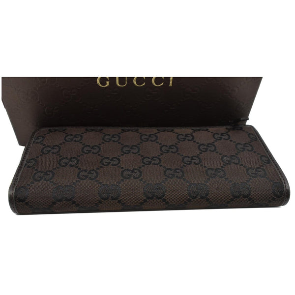 Gucci GG Canvas Zip Around Wallet - Used Luxury For Sale