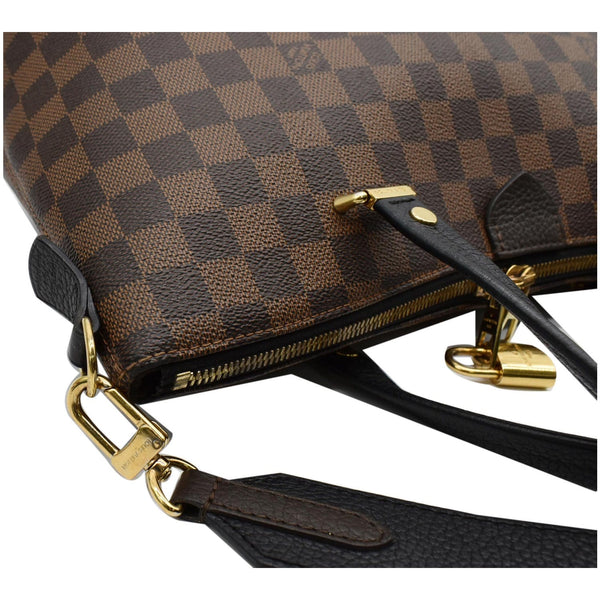Hyde park handbag Louis Vuitton Brown in Cotton - 31335849 louis vuitton hyde park