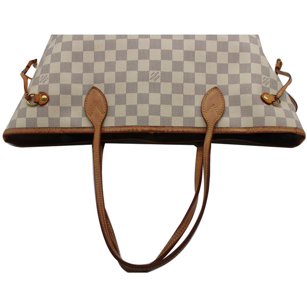 Louis Vuitton Neverfull MM Damier Azur Tote Shoulder Bag