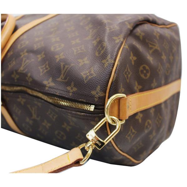 Louis Vuitton Keepall 60 Bandouliere Monogram Travel Bag - strap