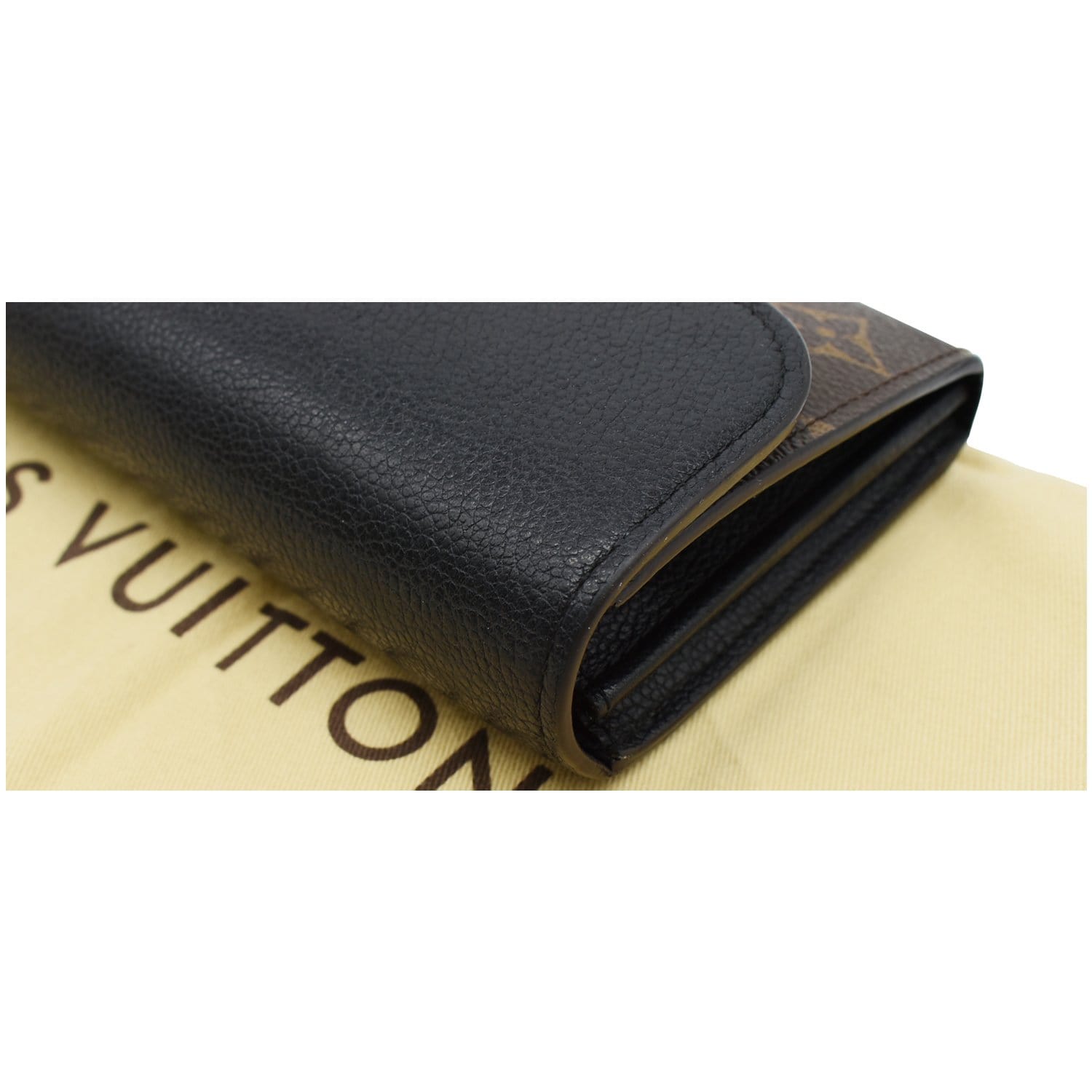 LOUIS VUITTON VENUS MONOGRAM BLACK Dark brown Leather ref.127654