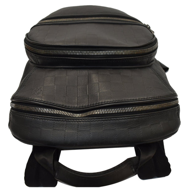 LOUIS VUITTON Michael Damier Infini Leather Backpack Bag Black