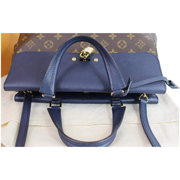 Louis Vuitton Venus Monogram Canvas 2way Handbag - blue handles