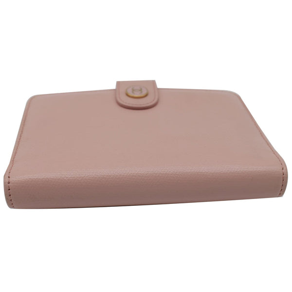 CHANEL Agenda Leather Organizer Wallet Pink