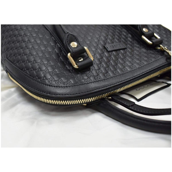Gucci Dome Medium Microguccissima Leather Strap handbag