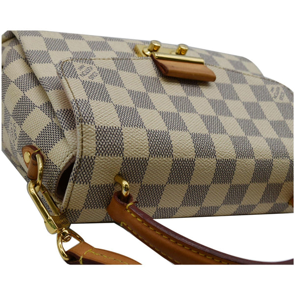 Louis Vuitton Croisette Damier Azur Satchel Crossbody Bag