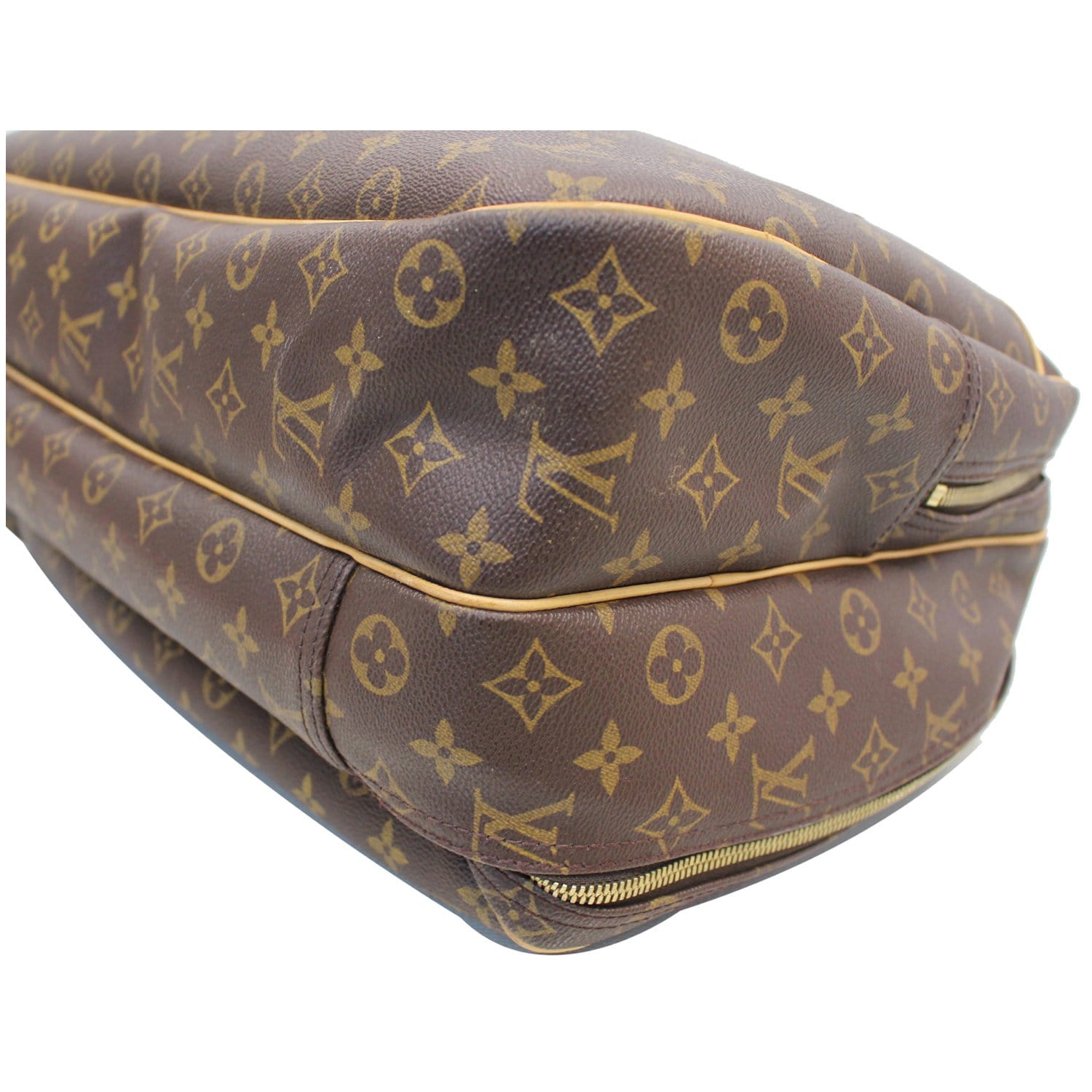Alizé leather travel bag Louis Vuitton Brown in Leather - 26869500