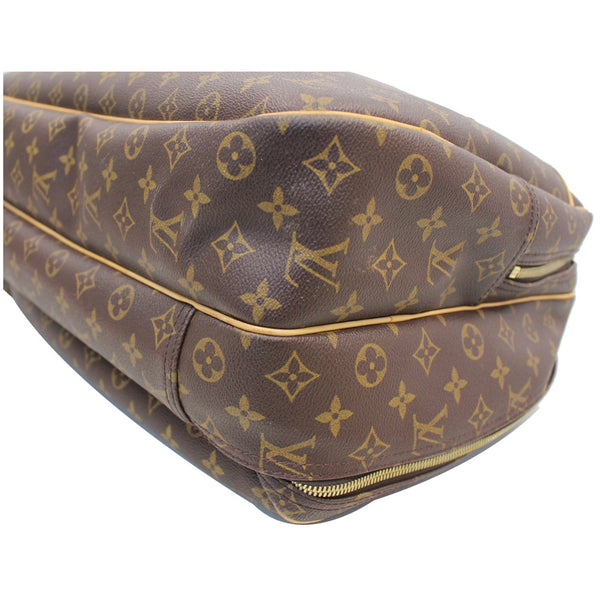 LOUIS VUITTON Alize 24 Heures Soft Suitcase Bag Brown