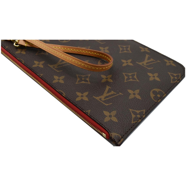 Louis Vuitton Neverfull MM Monogram Canvas Wristlet Pouch