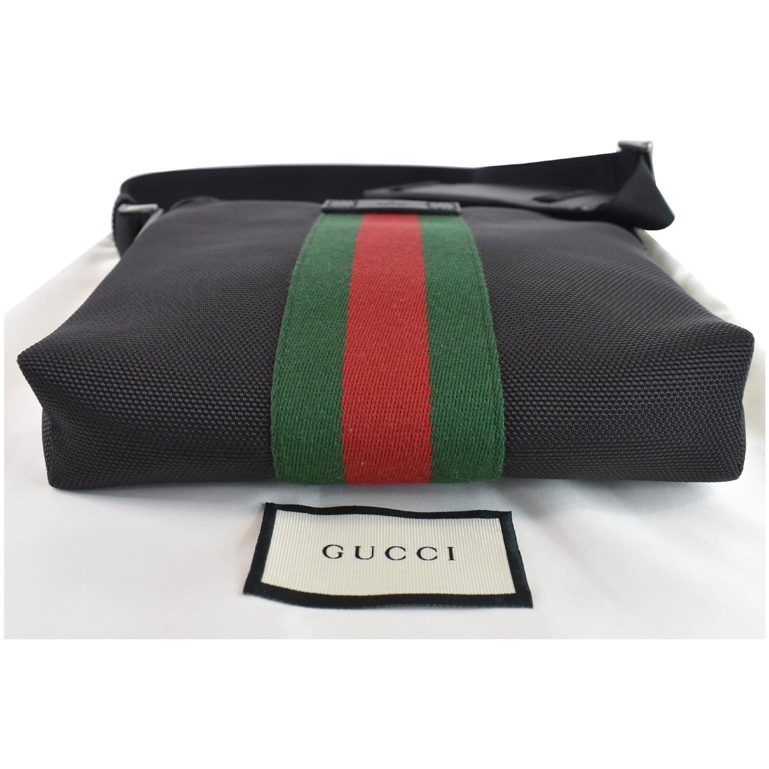 Gucci Techno Messenger Bag Black -DDH
