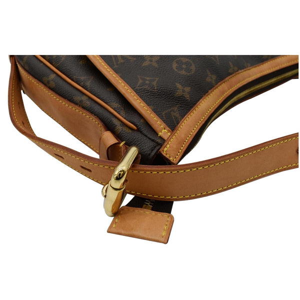 LOUIS VUITTON Tulum GM Monogram Canvas Shoulder Bag Brown