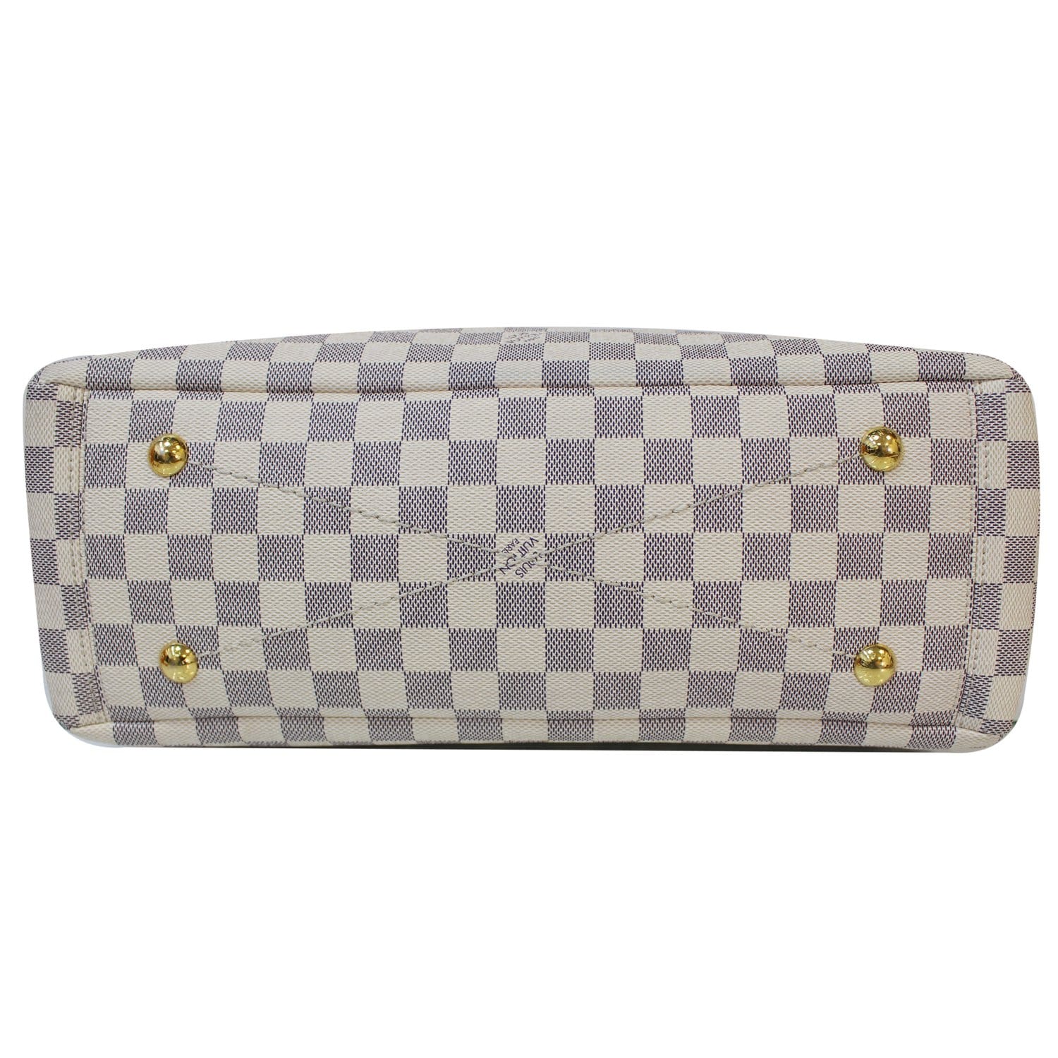 Louis Vuitton Lymington Tote Damier Azur in Coated Canvas with Gold-tone -  MX