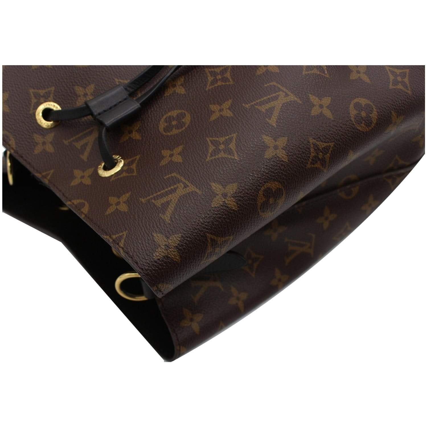 Louis Vuitton Neonoe BB Brown in Coated Canvas/Shearling with Gold-tone - US