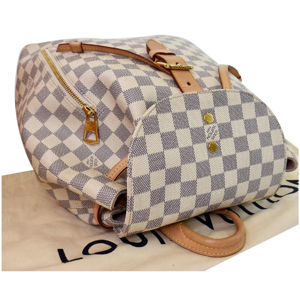 Louis Vuitton Sperone Damier Azur Backpack Bag White - women handbag