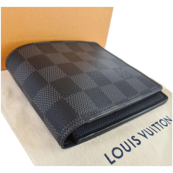 Louis Vuitton Damier Graphite Canvas Multiple Wallet - black checks