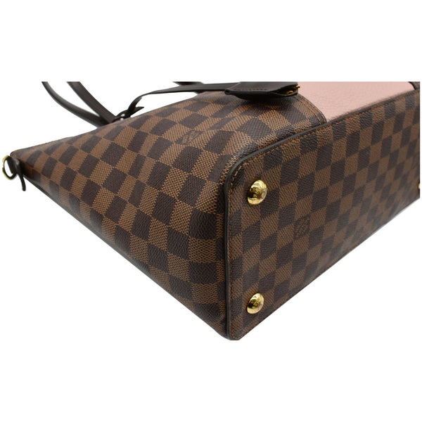 LOUIS VUITTON Jersey Damier Ebene Shoulder Bag Magnolia
