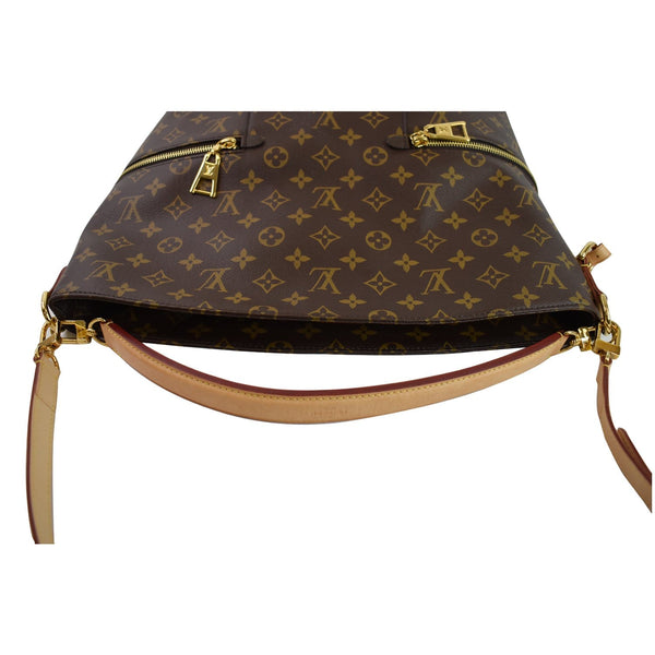 Louis Vuitton Melie Monogram Canvas Hobo Bag top front side