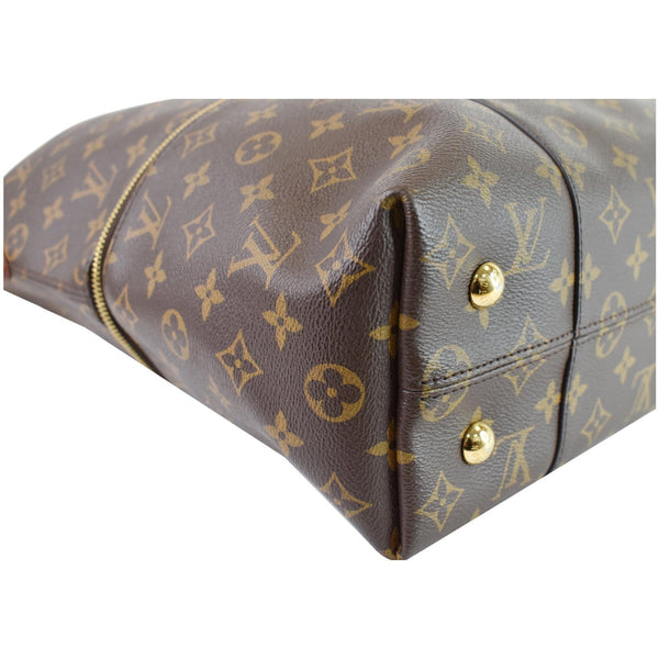 Louis Vuitton Melie Monogram Canvas Hobo Shoulder Bag - brass buttons
