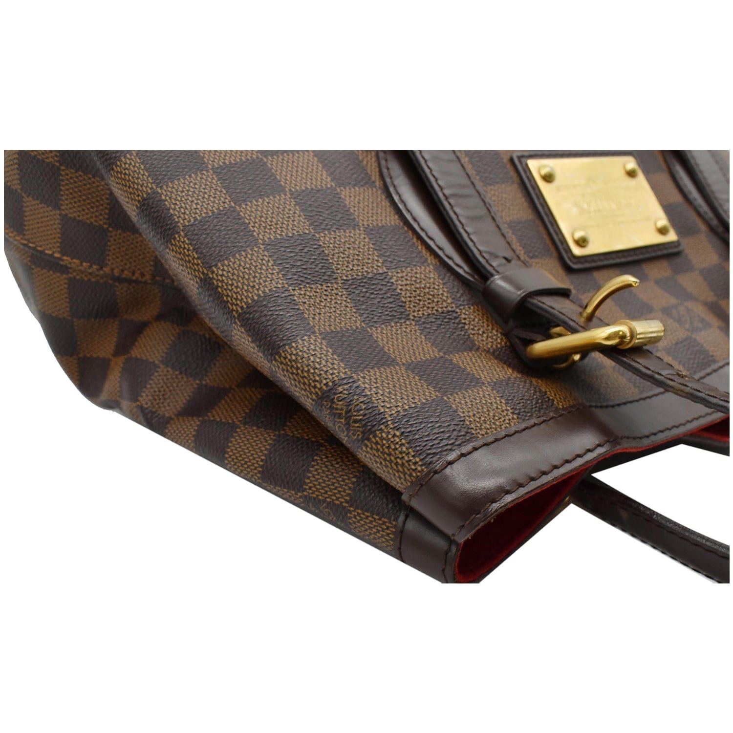 Louis Vuitton Damier Ebene Hampstead MM - Brown Handle Bags, Handbags -  LOU814605