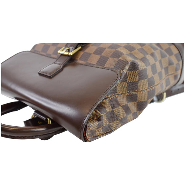 LOUIS VUITTON Soho Damier Ebene Backpack Bag Brown