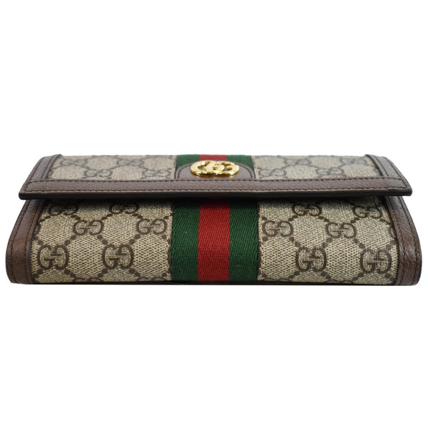 Gucci Ophidia GG Continental front side Wallet