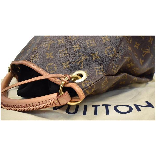 Preowned Louis Vuitton Artsy MM Monogram Canvas Hobo Bag Brown for sale