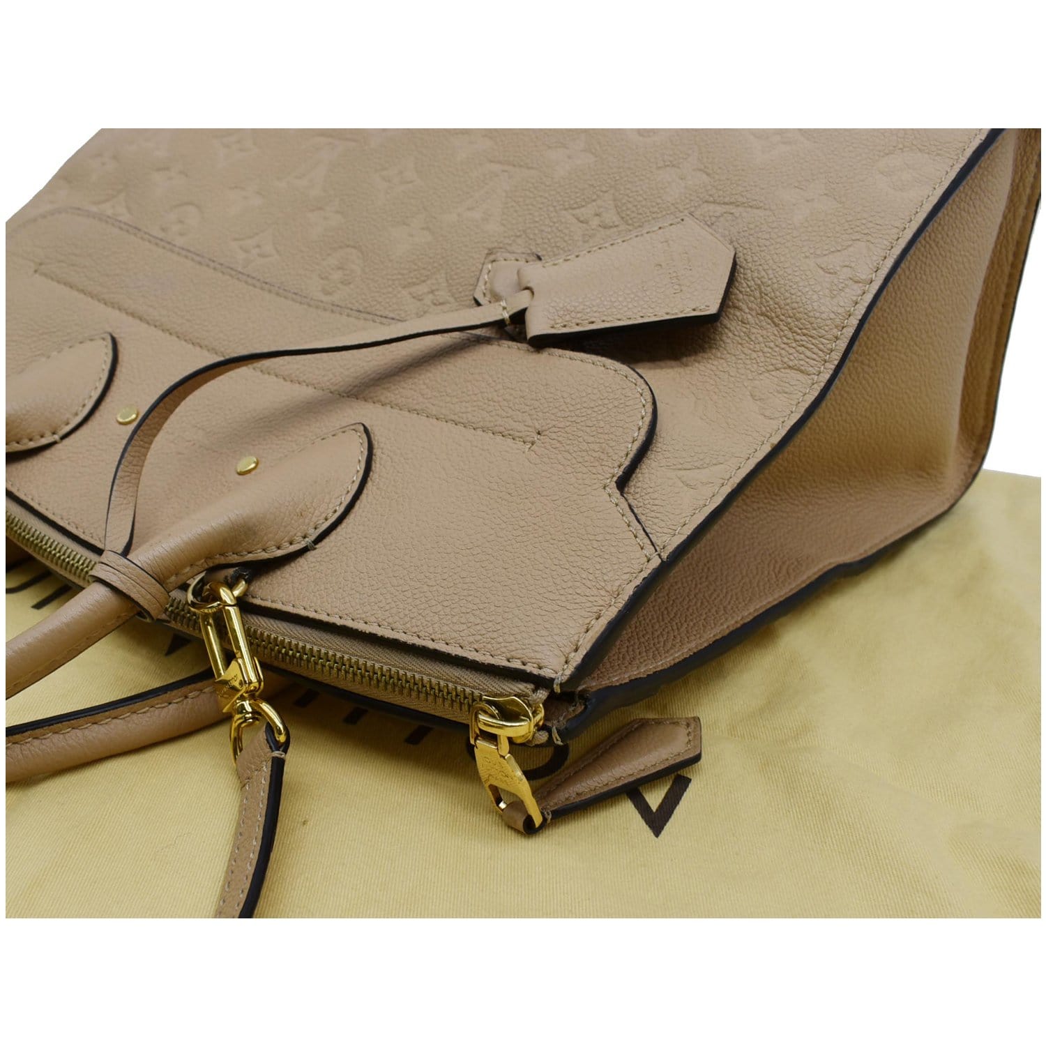 Louis Vuitton Pont Neuf Handbag Monogram Empreinte Leather Mini at 1stDibs