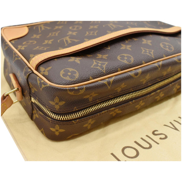 LOUIS VUITTON Trocadero 27 Monogram Canvas Shoulder Bag Brown