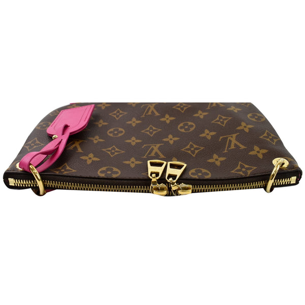 Louis Vuitton Lorette Monogram Canvas Shoulder Bag double zip