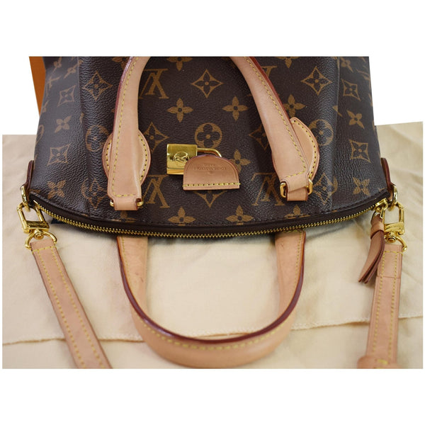 Louis Vuitton Rivoli PM Monogram Canvas Shoulder Bag top handles