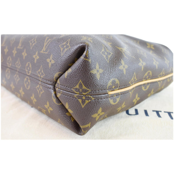 LOUIS VUITTON Sully PM Monogram Canvas Shoulder Bag Brown