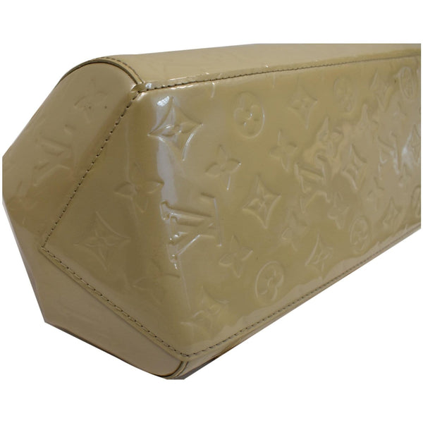 Louis Vuitton Sherwood PM Blanc Corail Monogram Vernis Shoulder Bag Bronze